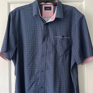 Men’s 7 Diamonds button-front short-sleeve shirt